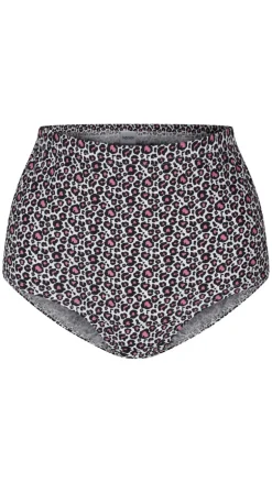 CurveWow 3 Pack Full Cotton Brief Pink/White