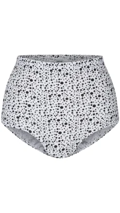 CurveWow 3 Pack Full Cotton Brief Pink/White