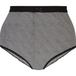 CurveWow 5 Pack Full Cotton Brief Black & Grey