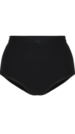 CurveWow 3 Pack Mixed Full Cotton Brief Black/Grey/White