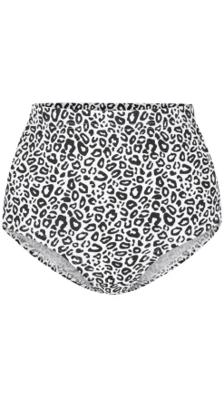 CurveWow 3 Pack Printed Briefs Black Print