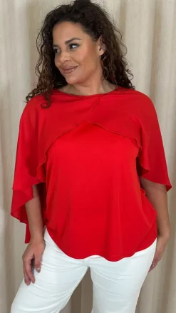 CurveWow Cape Top Red