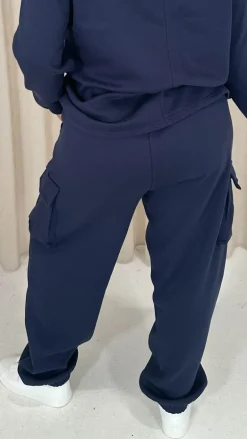 CurveWow Cargo Jogger Navy