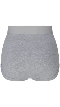 CurveWow Comfort Brief Grey Marl