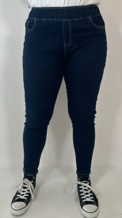 CurveWow Pull On Jegging Indigo