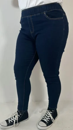CurveWow Pull On Jegging Indigo