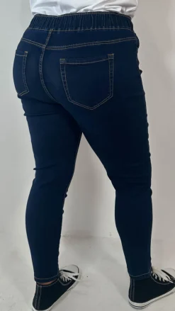 CurveWow Pull On Jegging Indigo