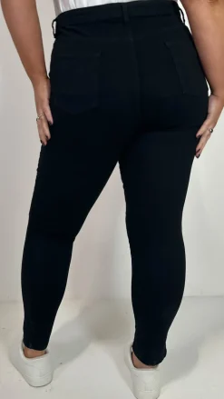 CurveWow Skinny Jeans Black