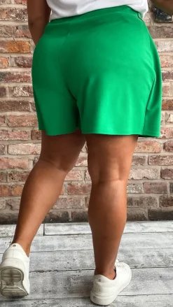 CurveWow Skuba Crepe Skort Green
