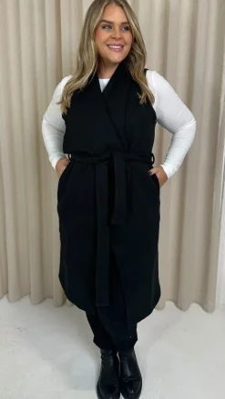 CurveWow Waterfall Gilet Black