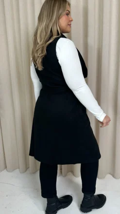 CurveWow Waterfall Gilet Black