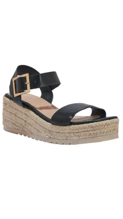 Espadrille Sandal Black